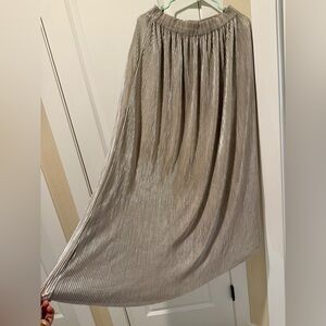 Brand new Elegant Silver Skirt
